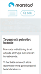 Mobile Screenshot of marstad.ax